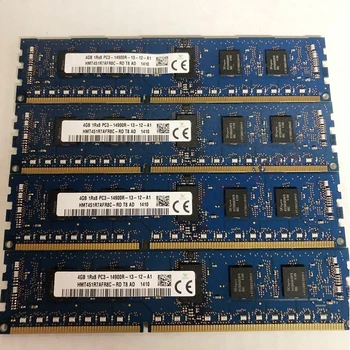 1 бр. За SK Hynix Оперативна памет 4 GB 4G 1RX8 PC3-14900R DDR3 1866 REG ECC / Сървър памет HMT451R7AFR8C-RD