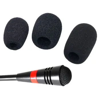 10 БР. порести калъф за микрофон на ветровом стъкло, пенопластовый калъф за микрофон, слушалки, защитна капачка за микрофон на гъши врата