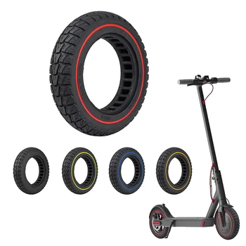 10 инча 10x2,0 внедорожная плътна гума за електрически скутер M365/Pro Подмяна на предната част на задната гума Гума гума за скутер