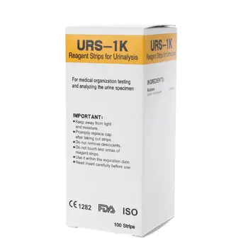 100 бр. кетоновые ленти за анализ на урината keto-ленти за здравословно хранене тестер за тяло