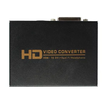 1080P HD видео, HDMI, DVI spdif аудио конвертор адаптер кутия за PS3, Blue-ray DVD