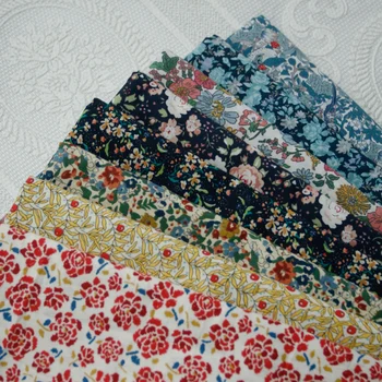 140x50 см Малко цвете поплиновая памучни шевни кърпа, за шивашки за кукли, дрехи ръчна изработка, плат 