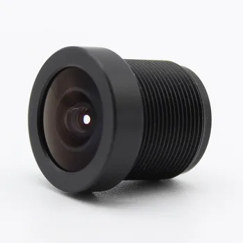 2,1 мм и 160 градуса широкоъгълен обектив за видеонаблюдение IR такса M12 е фиксирана за IP-CCD-камери за сигурност
