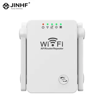 2.4 Ghz Безжична Wi-Fi Ретранслатор 300 Mbit/с Рутер Wifi Усилвател 2,4 G Удължител на далечни разстояния Точка за Достъп 2,4 G Усилвател на сигнала на Wi-Fi интернет Wifi