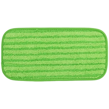 2 елемента 12 Инча Зелени Вакуумни Възглавнички За Парцал От Микрофибър за Многократна употреба Почистващи Кърпички За Почистване, Салфетки За Почистване на Миещи салата Swiffer Wet Jet