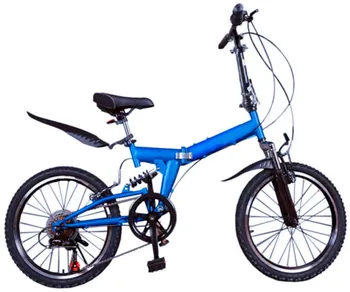 20 инча 6 високоскоростен велосипед Сгъваем и преносим велосипеди за възрастни, велосипеди за пътуване, планински велосипед