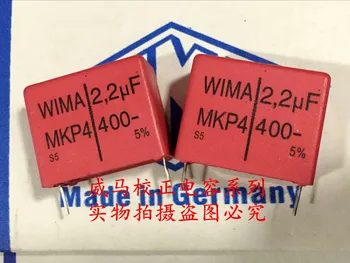 2020 гореща разпродажба 10 бр./20 бр. Германия WIMA MKP4 400 2,2 UF 400 225 P: 27,5 мм Аудио кондензатор безплатна доставка
