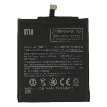 2022 Година Xiao mi 100% Оригинална Батерия BN30 За Xiaomi Redmi 4A Redrice Hongmi 4A Литиево-Полимерна Подмяна на Bateria 