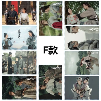 2022 Нова Китайска Драмата на Чан Ets Син на Актьора У Lei Di Дали Ри Ба Картички Етикети HD Рамки Плакати, Снимки на 5 см / 6 см фото Албуми