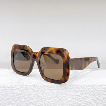 2023 Нови ацетатные класически слънчеви очила за мъже от най-високо качество модерен елипсовидни очила с UV400 улични дамски слънчеви очила ръчно изработени