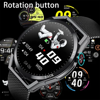 2023 Нови Музикални Спортни Смарт Часовници С Поддръжка на NFC Smartwatch За Мъже Bluetooth Предизвикателство Кръвно Налягане Часовници За Наблюдение на Сърдечната Честота За Xiaomi