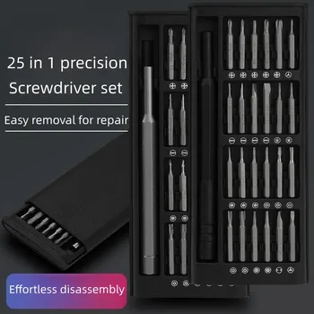 24-в-1 многофункционално набор от прецизни отвертки инструмент за демонтаж на мобилен телефон, таблет