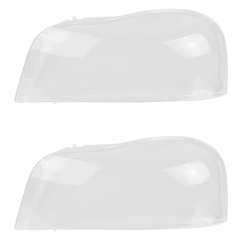 2X за Volvo XC90 2004-2013 Корпус лявата светлини лампа Прозрачен капак на обектива Капак фарове