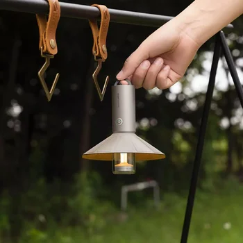 3 режима на Мини-окачен походный лампа на открито, нов походный лампа, акумулаторна батерия водоустойчив фенер, лампа за къмпинг фенер за осветяване на палатки