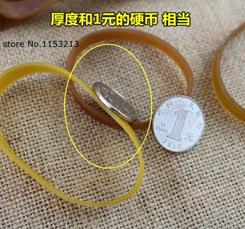 320*10 мм 90 бр Еластична гумена лента пръстен от естествен каучук Престилка латексово пръстен оборудване запечатване застраховка Опаковка Устойчивост на висока температура