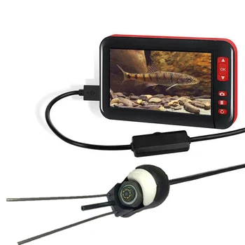 4,3-инчов сензорен екран, камера за подводен риболов hd камера-ендоскоп usb android type c кабел 3 в 1 група за риболовната макара