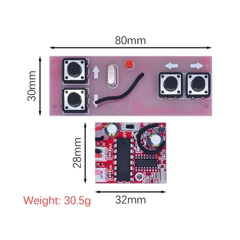 4-канален безжичен приемник за дистанционно управление на 2.4 G, набор от играчки, модели, аксесоари за дистанционно управление DIY ЗК-TR100