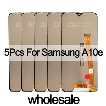 5 бр./лот Оригинален LCD дисплей за Samsung Galaxy A10E A102 SM-A102U SM-A102F/DS LCD Сензорен дисплей Дигитайзер В събирането С рамка