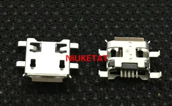 50 бр. конектор Micro USB тежка плоча B тип 5pin 0,72 мм с загибающимся странично жак за мобилен Мини USB ремонт на мобилен таблет