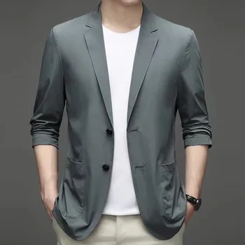 6167-2023 мъжки нова корейска модерна професионална яке за бизнес отдих, луксозен костюм в стил Yinglun