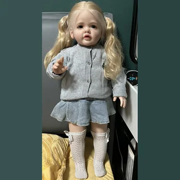 66 см Реалистична Кукла Bebe Reborn Бети Ръчно изработени 3D Боядисана Кожа muñecas para niñas bebes reborn de silicone истински терминады