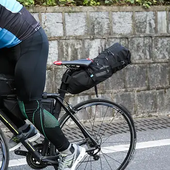 8-литров мотор чанта, водоустойчив светоотражающая чанта за седла голям капацитет, мотор сгъваема задна чанта МТБ, пътна чанта за велосипед