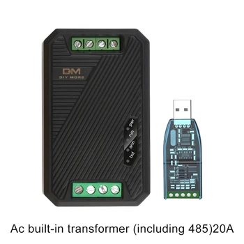AC80-260V Волтметър Амперметър RS485 Modbus Напрежение, Ток, Мощност, Брояч на Енергия, Електрически Ваттметр, Такса Връзка със Сериен Порт