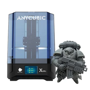 Anycubic Mono X 6k Голям размер за печат 200x195x122 мм, HD LCD дисплей от смола 3D принтер