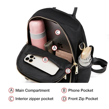 FOXER, противоугонный раница унисекс, дамски пътна чанта-голям капацитет, по женски мека бизнес куфарче за лаптоп, дамски ежедневни чанти за рамо