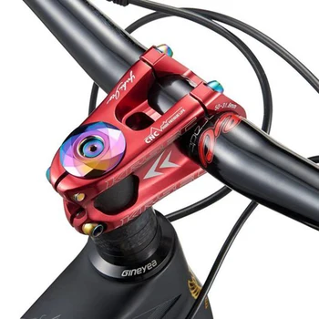 KRSEC лост за планински велосипед от алуминиева сплав с ЦПУ МТБ, аксесоари за оф-роуд байк, 31,8*28,6*50 мм, трайни