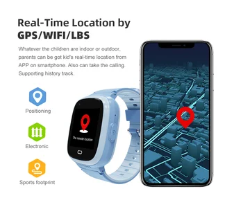 LT30 wi-Fi интернет и 4 g интелигентна детски часовници на GPS видео разговори SOS детски водоустойчив часовник IP67 камера за наблюдение за проследяване на местоположението
