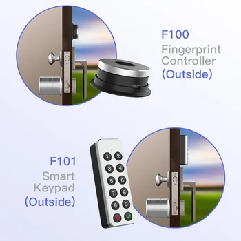 M521 дистанционно управление с отпечатъци от пръсти, споразумение с Zigbee, приложение на Hristo, код за достъп, интелигентна система за заключване на вратите без ключ и врата