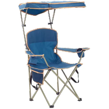 Max Патентован оттенък, удобен стол в синьо