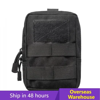 Molle EDC инструмент, военна тактическа чанта, универсална презрамка, поясная чанта, джоб за телефон, държач за аксесоари за еърсофт оръжия, лов, медицинска чанта