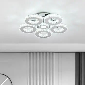 Mondern led полилей K9 луксозни Кристални полилеи вентилатори Хол, трапезария, спалня, кухня, декорация за дома, окачена лампа