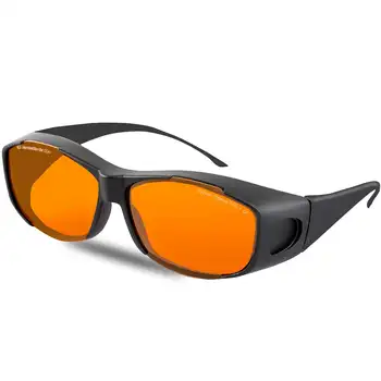 NEJE OD 4 + дължина на вълната 190-540 НМ/900 Нм-1100 nm UV/лилави И сини лазерни защитни очила (оранжеви)