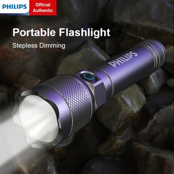 Philips SFL2188P преносими led фенерче IP55 Непромокаеми туристически фенери, акумулаторна батерия led фенерче за туризъм на закрито и на открито