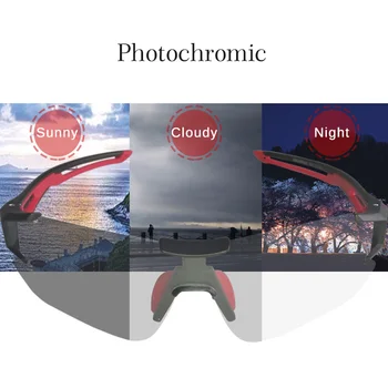 ROCKBROS Колоездене, Открит под наем фотохроматические очила спортове колоездене, слънчеви очила Очила за защита на рамки от Очила късогледство