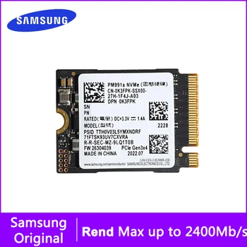 Samsung PM991A Вътрешен SSD M. 2 128 GB, 256 GB, 512 GB И 1 TB M2 NVME PCIe 3.0x3 Вътрешен Твърд диск HDD Твърд диск за Лаптоп