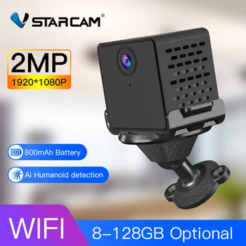 Vstarcam Wi-Fi Мини Камера 1080 P HD Безжична ip 2MP Закрит Micro Сигурност Sureveillance Монитори Нощно Виждане за Откриване на Пет Cam