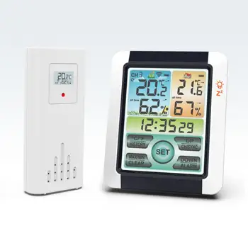 Xp4 Водоустойчив монитор влага, цветен LCD дисплей, температура на монитора с висока разделителна способност с подсветка, магнитно докосване, 433 Mhz