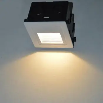 Безплатна доставка 3 Watt led светлини за краката вграден ъглов лампа led външни светлини led стъпало Водоустойчив IP67 16 бр./лот