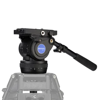 Безплатна доставка на Лека корекция 100 мм видео главата на камерата кардан стабилизатор за големи видеокамери