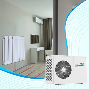Високоефективен сплит термопомпа, въздушно-водна фотоэлектрическая генериране на енергия, хибриден слънчев + въздушна топлинна помпа