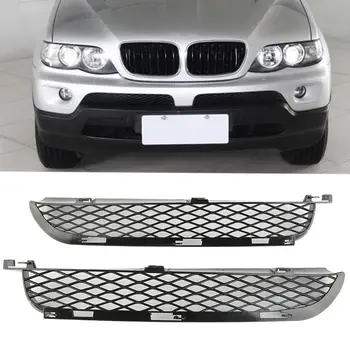 Двойка на долните решетки предна броня за BMW X5 E53 периода 2003-2006 г., Лифтинг на външните панелите на вратите и рам