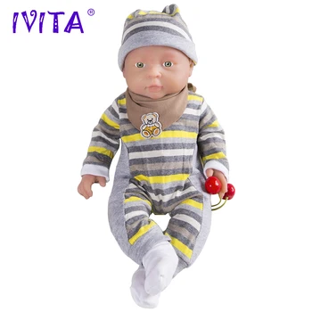 ДЕСИСЛАВА WG1503 41 см 2 кг на 100% Напълно Силиконови Кукли Reborn Baby Живи Истински Reborn Baby са Меки и Реалистични Играчките за Деца с Дрехи
