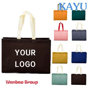 Евтини рекламни торбички за пазаруване с цветен лого, тъкани торби-тоут, чанти-тоут с потребителски отпечатана лого