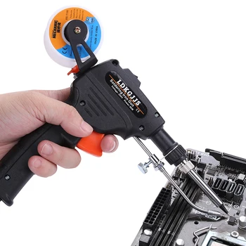 Електрически паяльники 110/220 60 W ръчно автоматично изпращане играчка пистолет Solda за заваряване, заваръчни инструменти за ремонт