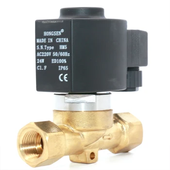 Електромагнитен клапан на Воден клапан Дизайн на сцена контрол на пръскане CO2 едностранно електромагнитен клапан HM5 24 W пневматичен регулатор на налягането, прекъсвач