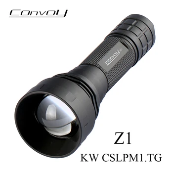 Ескорт Z1 КВТ CSLPM1.TG led мащабируем фенерче висока мощност Linterna Ръчно Фенерче светкавицата на Zoom лампа 21700 къмпинг фенер